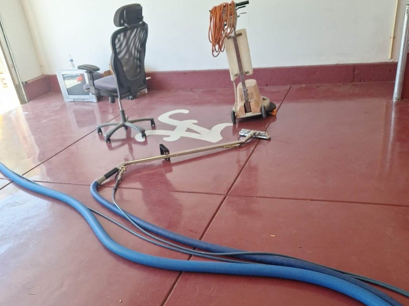 Aggressive Carpet Cleaning