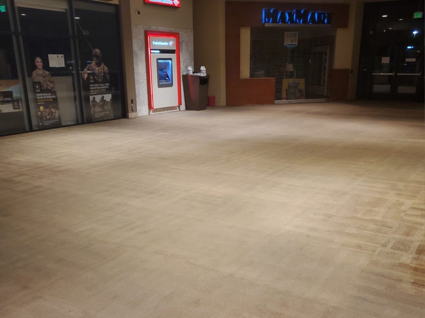 Aggressive Carpet Cleaning