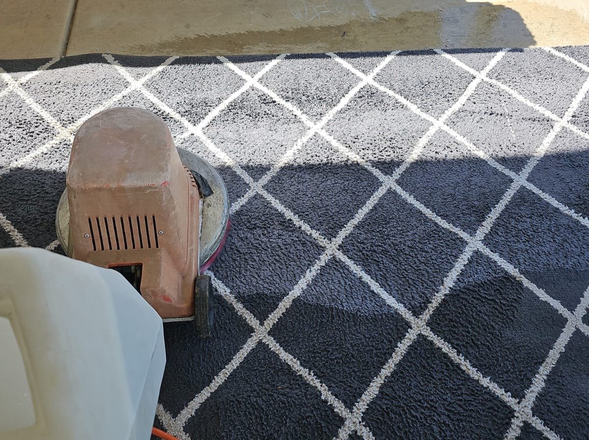 Aggressive Carpet Cleaning