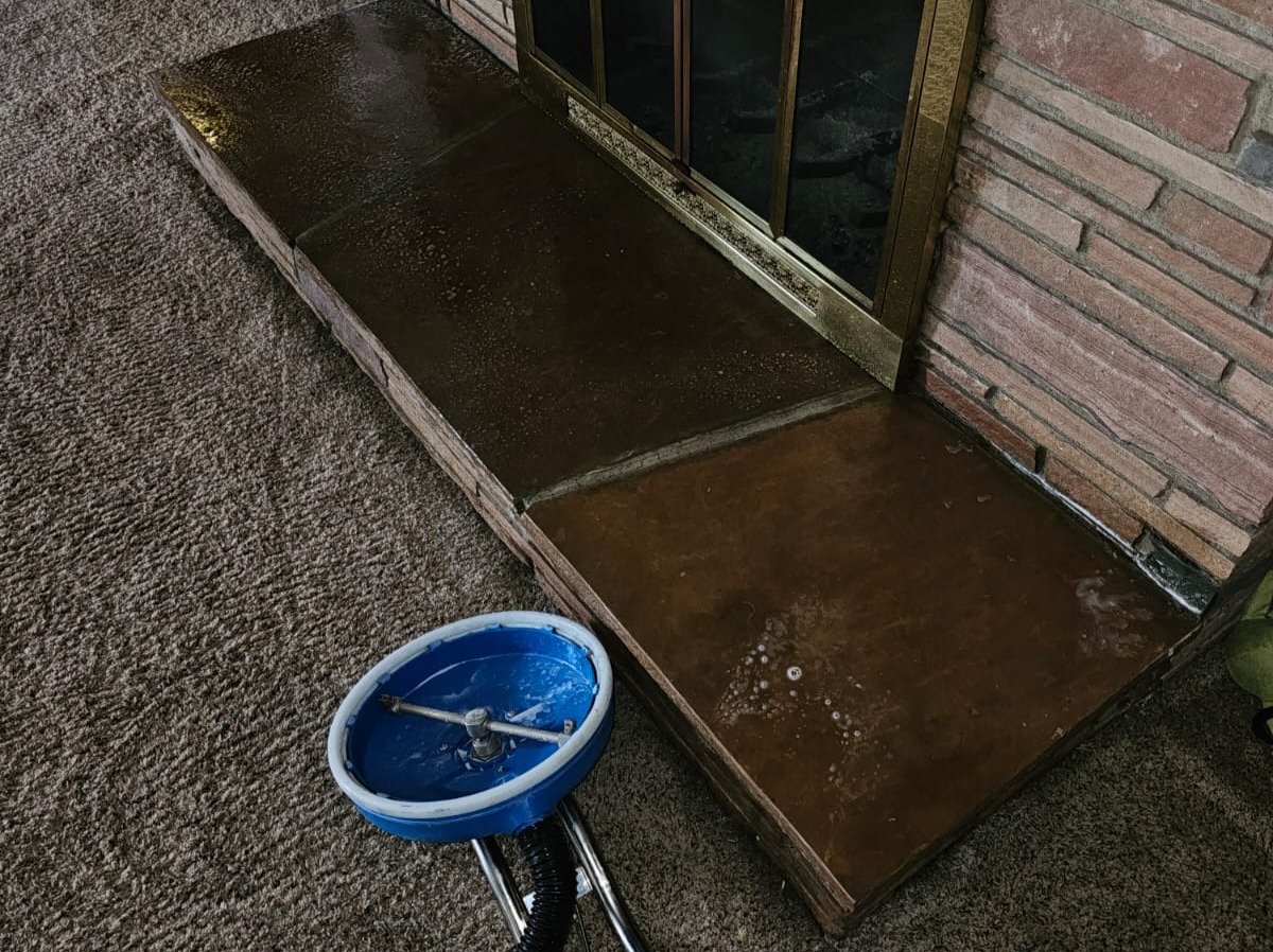 Aggressive Carpet Cleaning